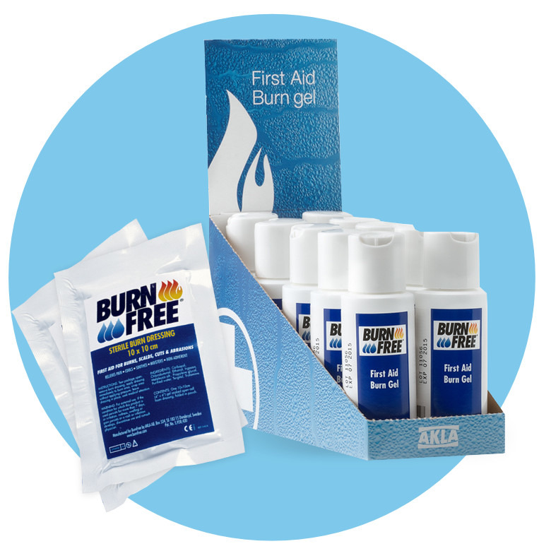 BurnFree ensiaputuotteet
